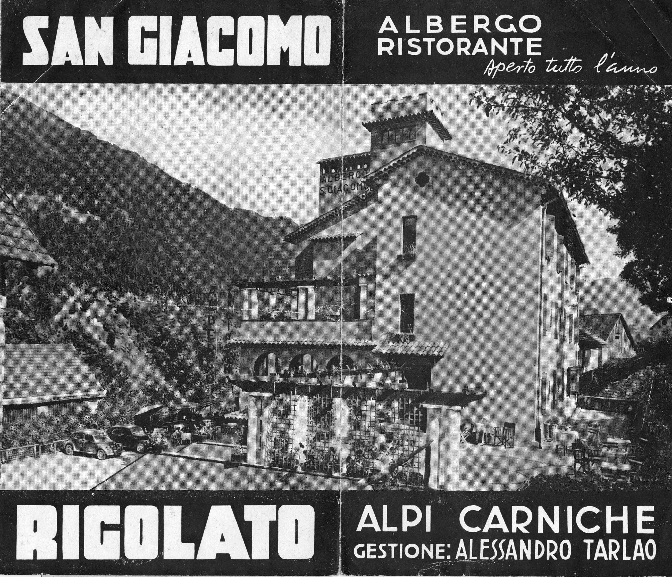 Albergo San Giacomo - messaggio pubblicitario Albergo San Giacomo - messaggio pubblicitario